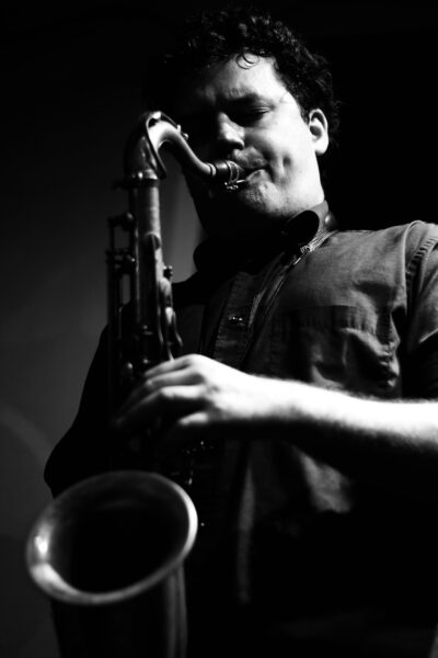A photo of jazz musician Dominic Malleus